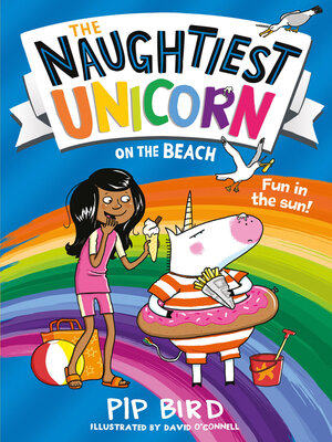 cover image of The Naughtiest Unicorn on the Beach